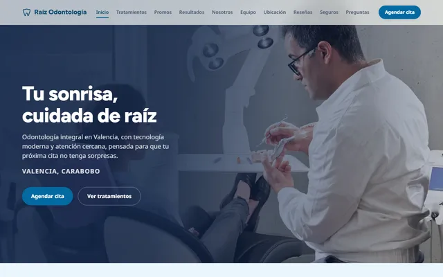 Captura de Raíz Odontología